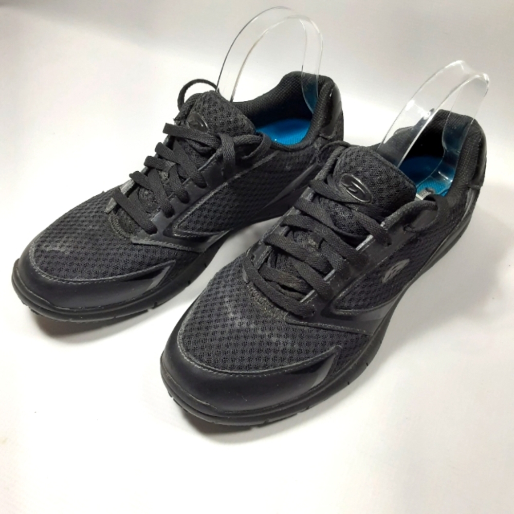 Dr. Scholl's Inhale Women's Size 10M Black lace-up closure work shoe sneaker